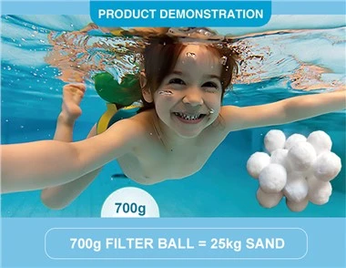 Fiber Filter Media Pool Filter Ball